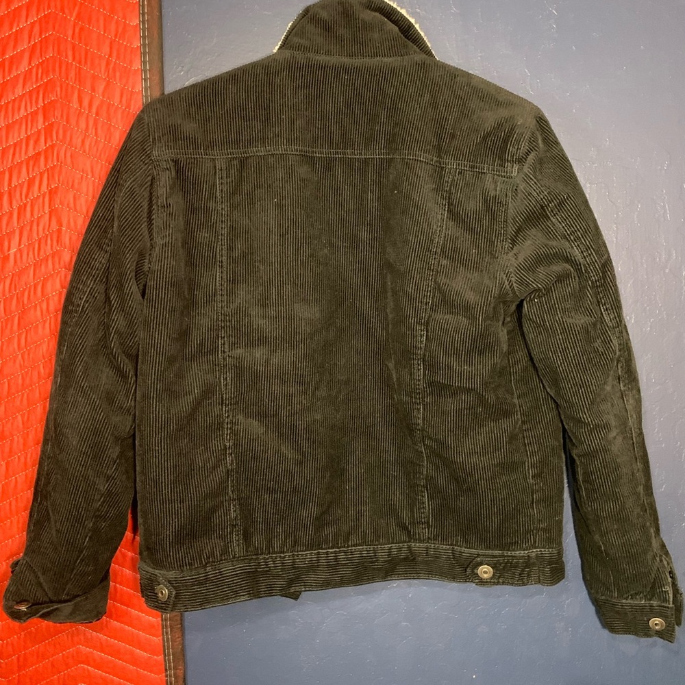 Stylish sherpa corduroy jacket - Picture 3 of 3